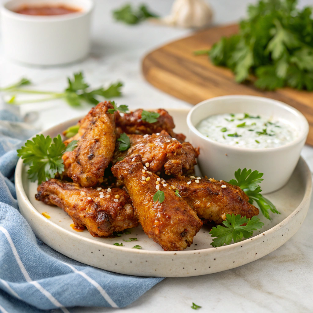 8 Secrets to the Crispiest Air Fryer Garlic Parmesan Wings Ever