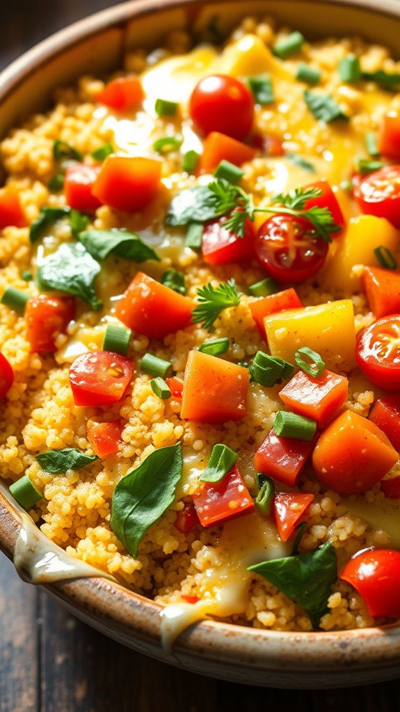 customizable gluten free quinoa bake