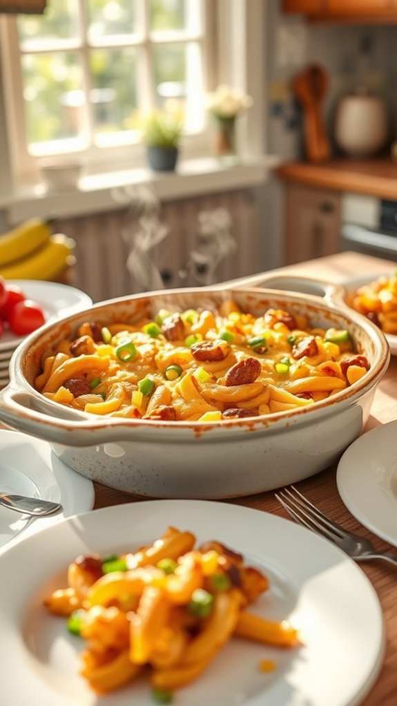 savory sausage hash brown casserole