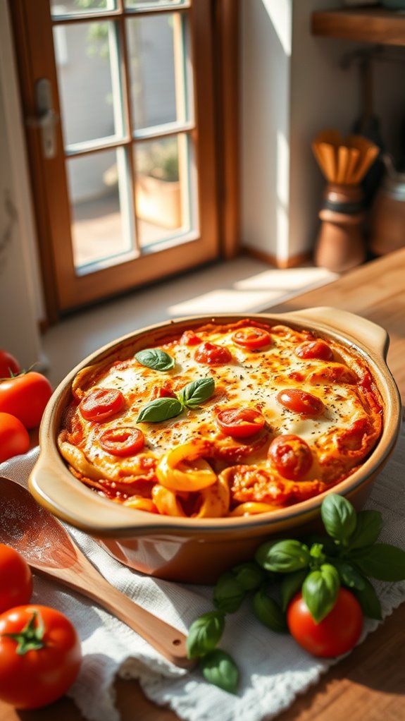 simple pasta bake recipe